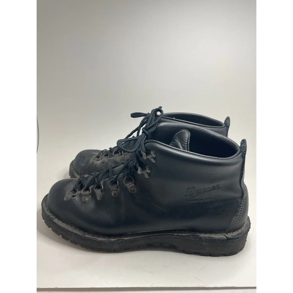 Danner Men's Mountain Light II Hiking Boots 11.5 Black Gore-Tex Leather Good